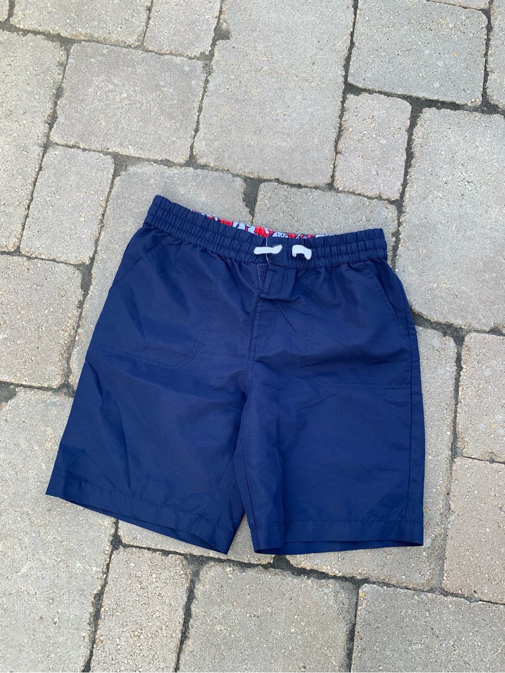 Vineyard Vines Boys Navy Elastic-Waist Shorts with Drawstring size L (target)